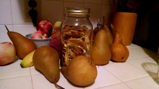 Kitchen, Bananna, Pears
