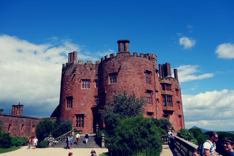 National trust  powis castle, Garden, Welshpool