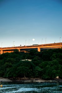 Hong kong, Ma wan, Moonrise
