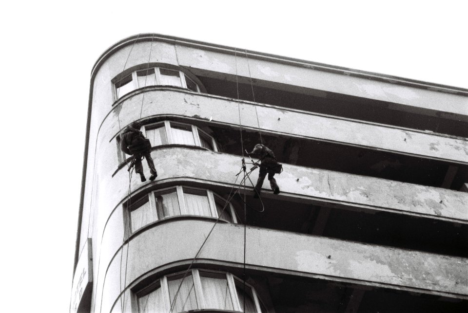 Black, White, Construction