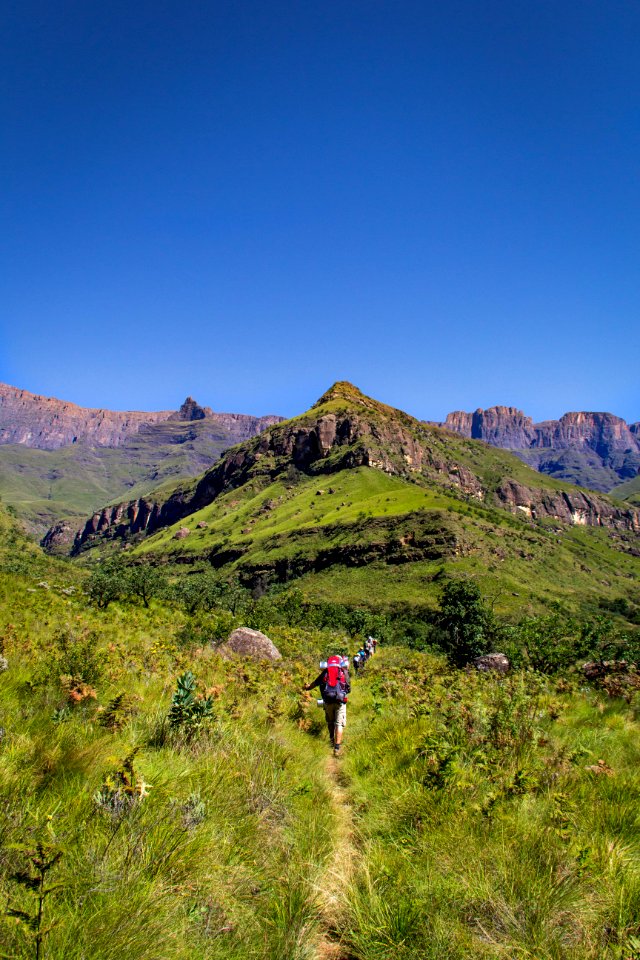 Hike, Mountain, Mountain range