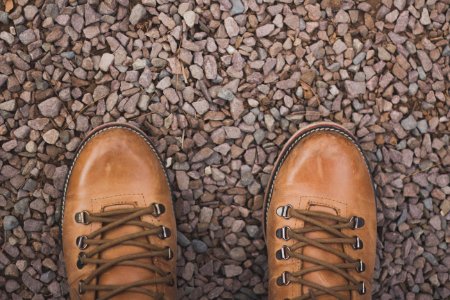 Mountains, Shoes, Boots
