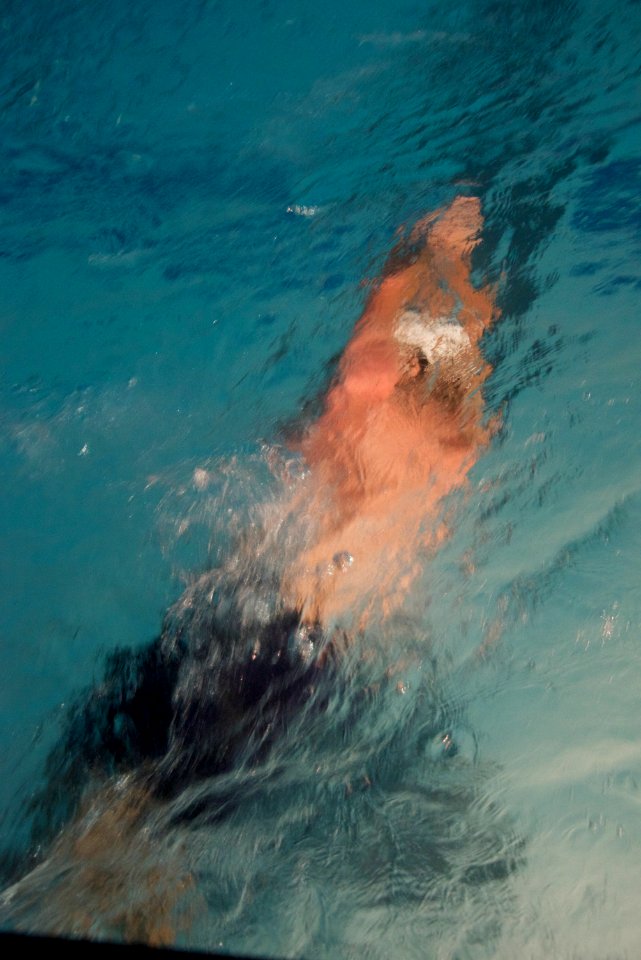 Underwater swimmer, Pool, Underwater