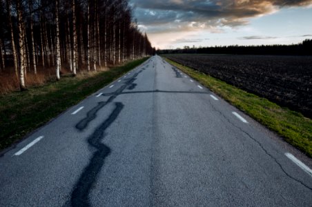 Sweden, Horizon, Flat