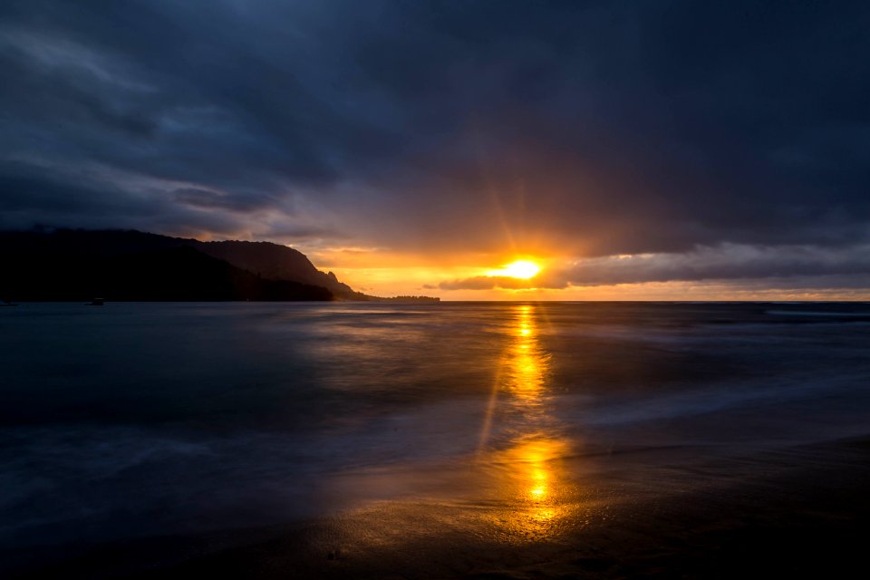 Hanalei bay, United states, Mountains