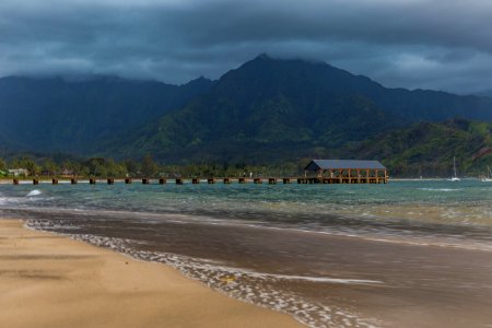 Hanalei bay, United states, Beach