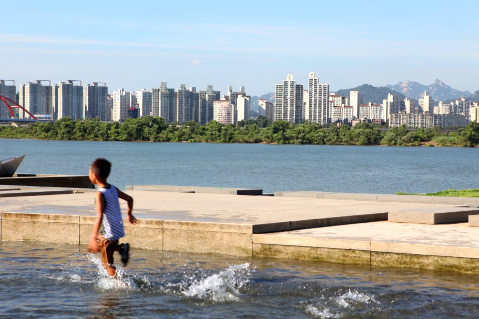 South korea, Hanriver, Summer