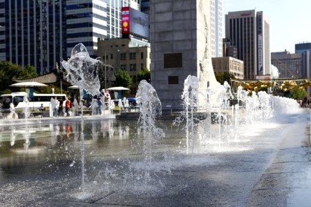 Seoul, Gwanghwamun plaza, South korea