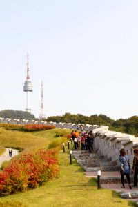 Seoul, Namsan park, South korea