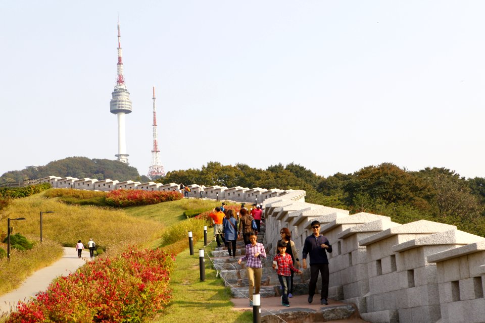 Seoul, Namsan park, South korea