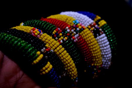 Bracelets, Beads, African