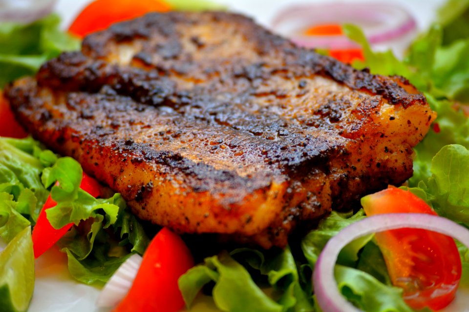 Salad, Fish fillet, Foodie