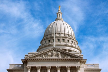 Madison, Wisconsin state capitol, United states photo