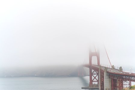 Golden Gate Bridge selective focus photography photo