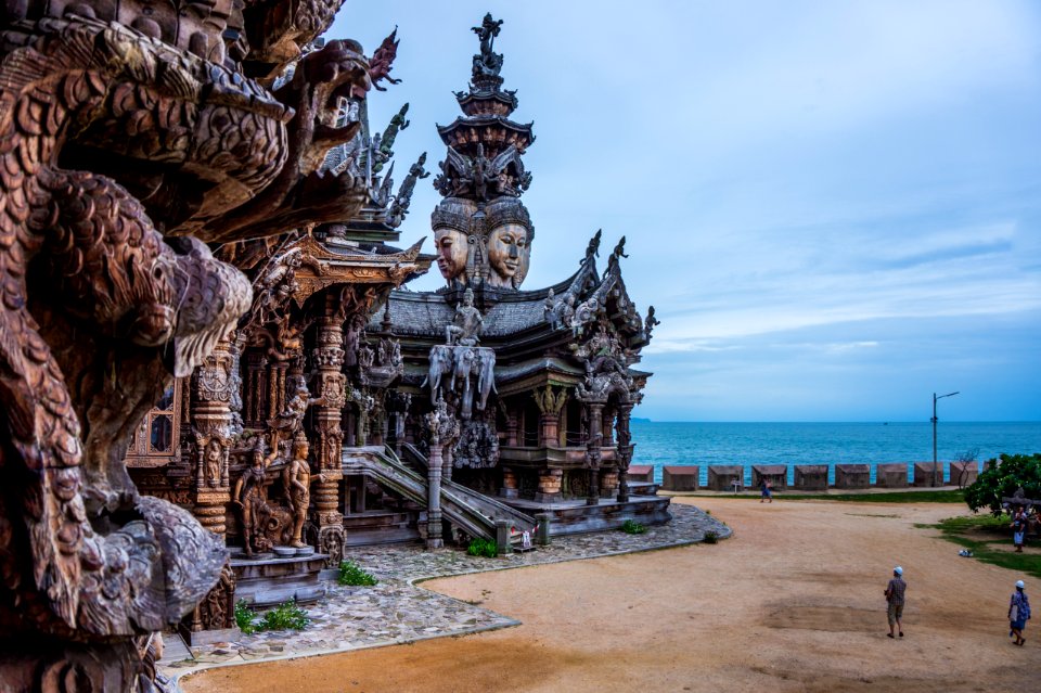 Thail, Sanctuary of truth, Muang pattaya photo