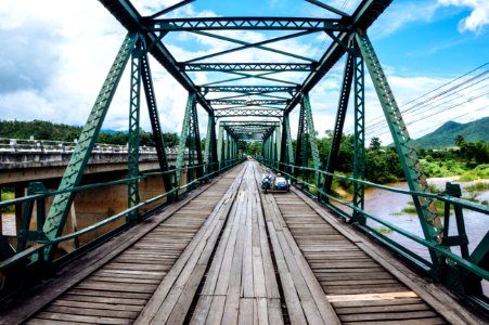 Memorial bridge, Tambon mae na toeng, Thail photo