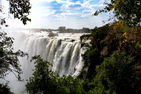 Zambezi drive, Victoria falls, Zimbabwe photo