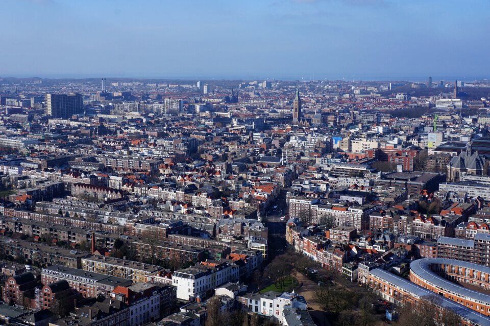 Panorama cityscape netherlands