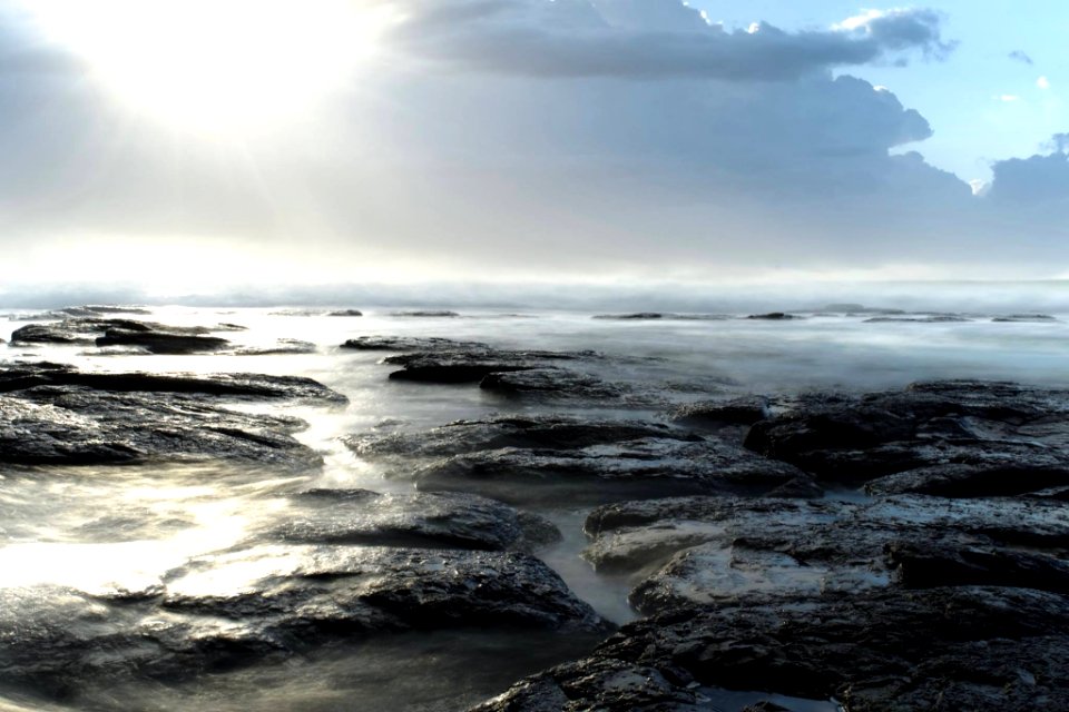 Waves, Long exposure, Sea