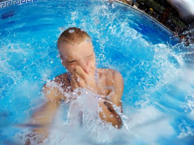 Palma, Spain, Swimming photo