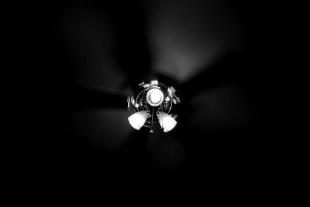Home, Lightbulb, Fan