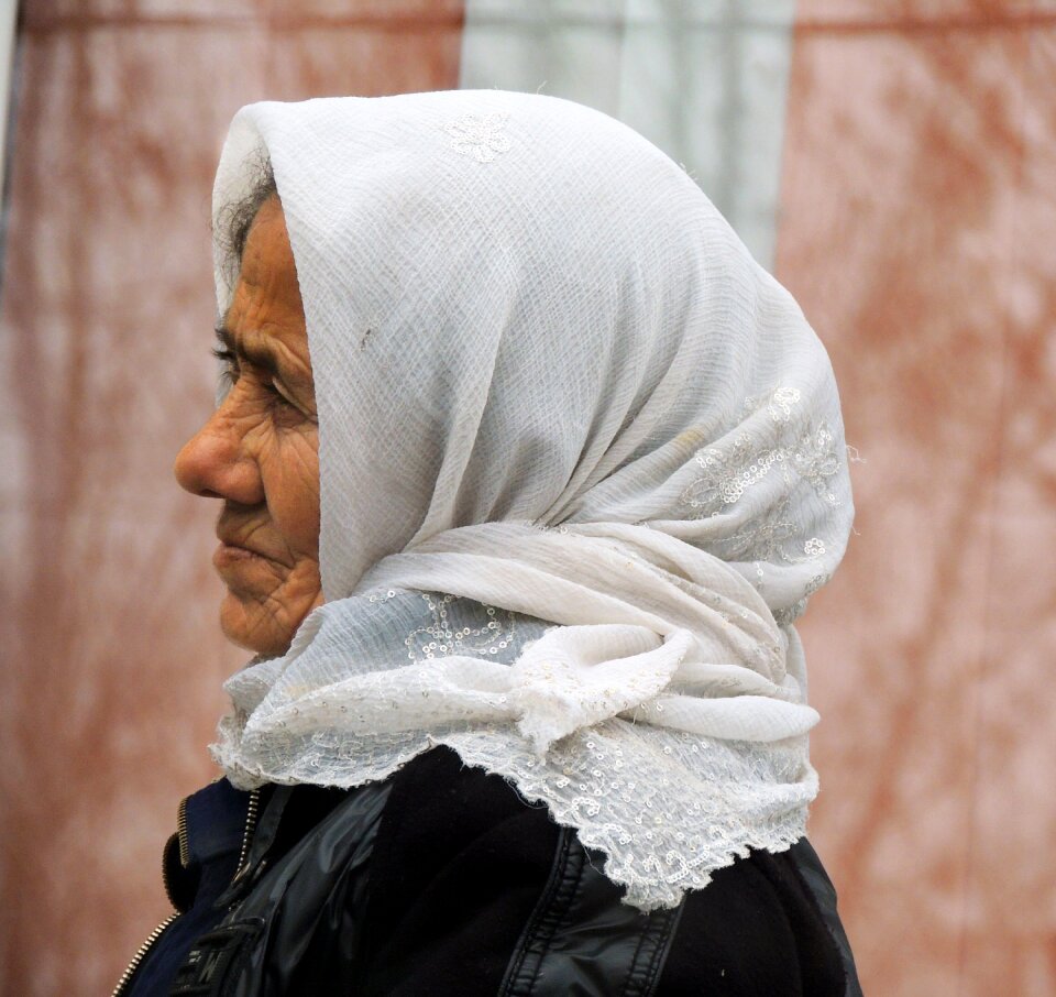 Old people woman