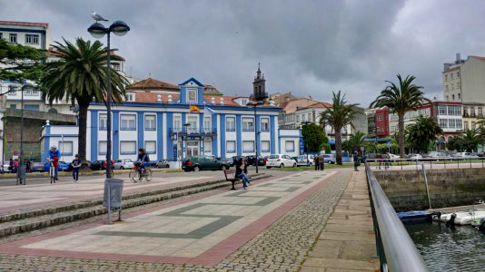 Ferrol, Spain, Chica sentada photo