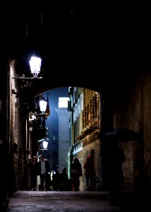 Gothic quarter, Barcelona, Spain photo