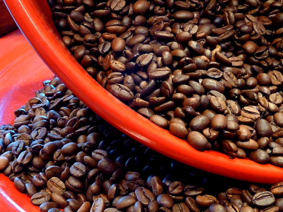 Caffeine roasted roasting