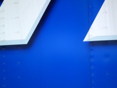 Blue, White, Sign detail