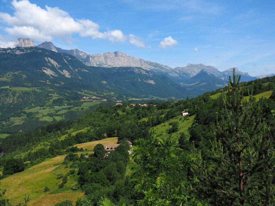Clelles mountains france
