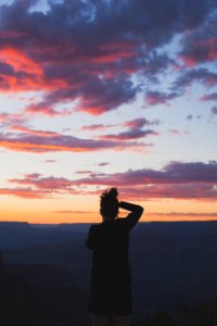 Canyon national park, United states, Girl
