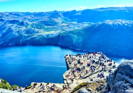 Norway, Pulpit rock, Stavanger