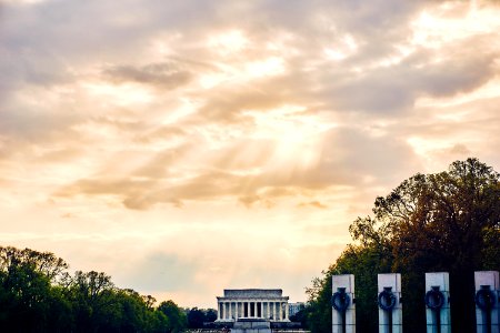 Lincoln memorial circle northwest, Washington, United states photo