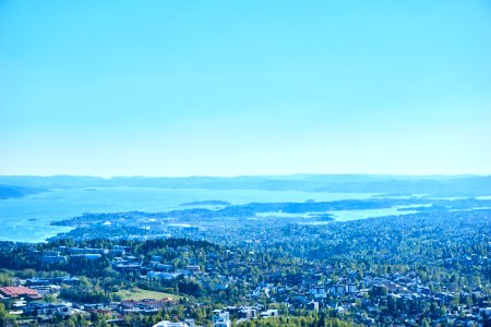 Norway, Holmenkollen, View