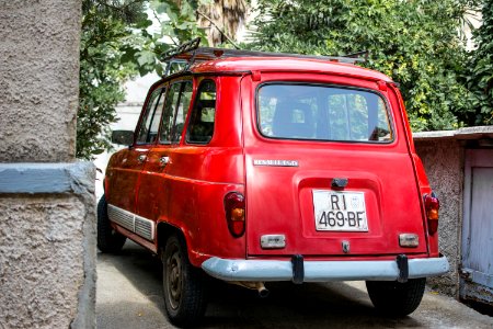 Oldtimer, Classic, Red photo