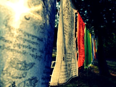 Tibetan prayer flags, Prayer flags photo