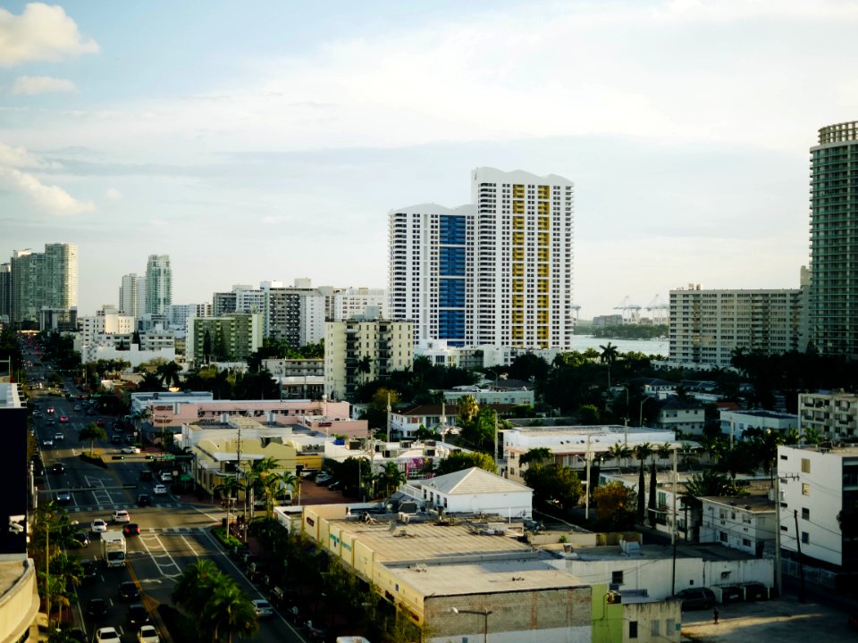 Miami, Sunset, Street photo