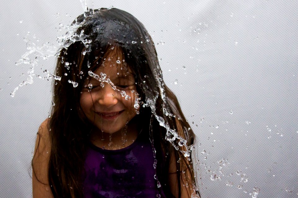 Happy, Smile, Bath