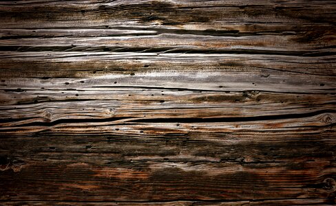 Washed off wooden structure grain