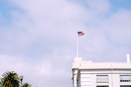San francisco, The embarcaderoferry building, White building