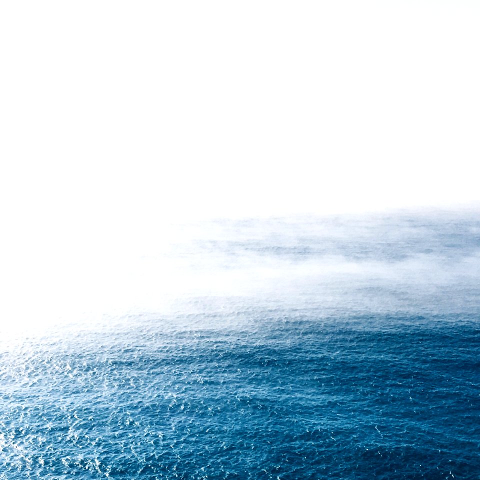 blue calm ocean