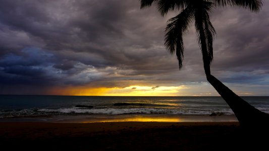 Barrero beach, Rincon, Puerto rico