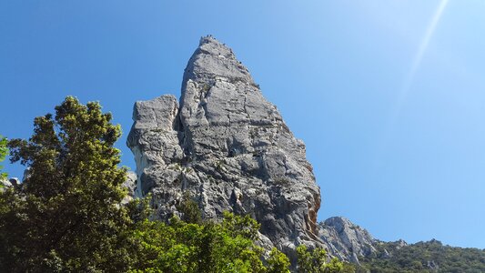 Monte caroddi rock steep