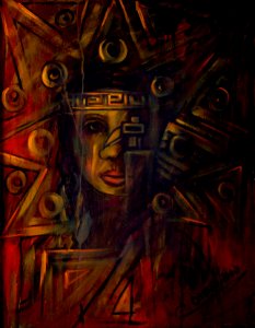 Museo templo del sol pintor cristobal ortega maila, Ecuador, Artist
