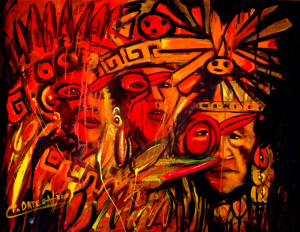 Ecuador, Museo templo del sol pintor cristobal ortega maila, Sculpture