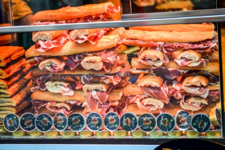 Madrid, Bread, Ham photo