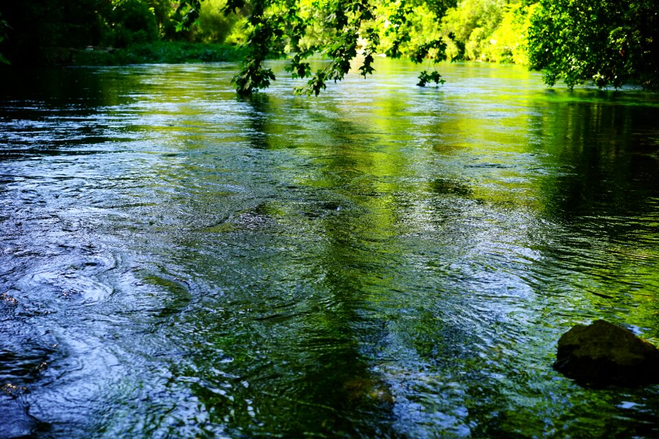 Green blue shimmer