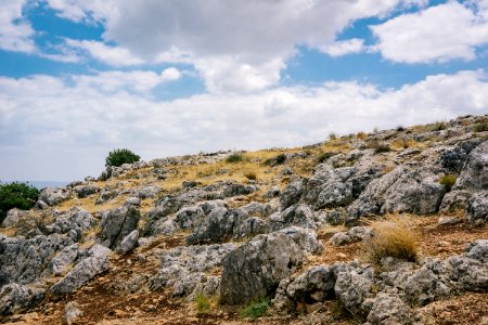 Israel, Mount arbel, Sky