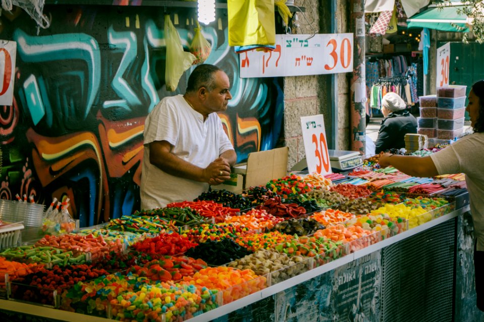 Jerusalem, Israel, Mahane yehuda market